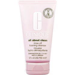 Clinique by clinique clinique rinse off foaming cleanser--150ml/5oz